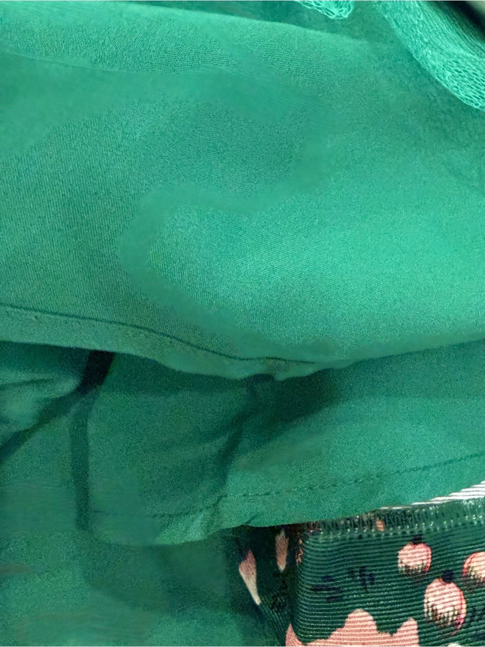 Mod Cloth Retro Inspired Dress A-Line Garden Green Floral Print Pockets Sz M NEW - Picture 10 of 13